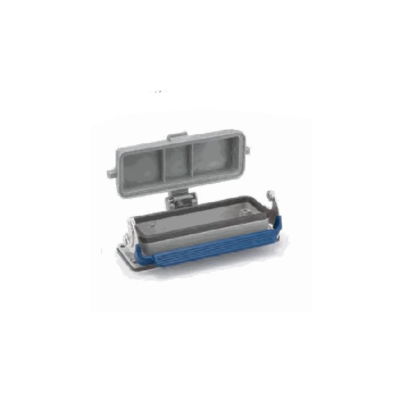 Embase encastrée 24B, Aluminium moulé sous pression, IP65, Sortie basse